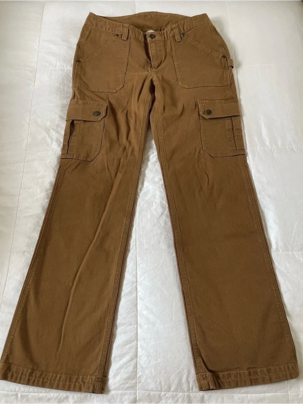Duluth Trading Co. DuluthFlex Fire Hose Relaxed Leg Cargo Work Pants 6x33 #34701
